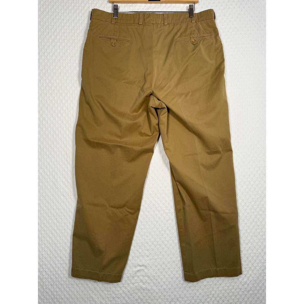 Bills Khakis M2 Mens 38x30 Flat Front Chino Pants British Khaki Tan Made in USA - Picture 2 of 7